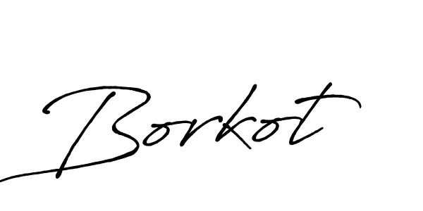 How to make Borkot signature? Antro_Vectra_Bolder is a professional autograph style. Create handwritten signature for Borkot name. Borkot signature style 7 images and pictures png