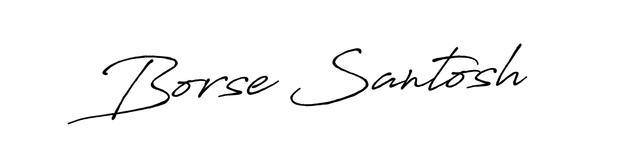 You can use this online signature creator to create a handwritten signature for the name Borse Santosh. This is the best online autograph maker. Borse Santosh signature style 7 images and pictures png