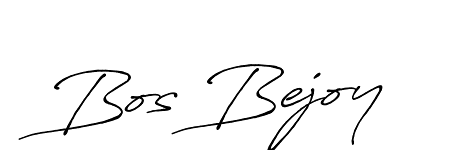 Once you've used our free online signature maker to create your best signature Antro_Vectra_Bolder style, it's time to enjoy all of the benefits that Bos Bejoy name signing documents. Bos Bejoy signature style 7 images and pictures png