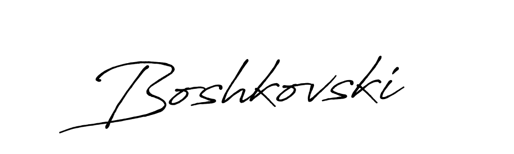 It looks lik you need a new signature style for name Boshkovski. Design unique handwritten (Antro_Vectra_Bolder) signature with our free signature maker in just a few clicks. Boshkovski signature style 7 images and pictures png