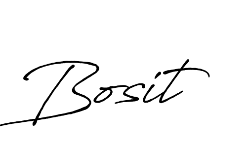 It looks lik you need a new signature style for name Bosit. Design unique handwritten (Antro_Vectra_Bolder) signature with our free signature maker in just a few clicks. Bosit signature style 7 images and pictures png