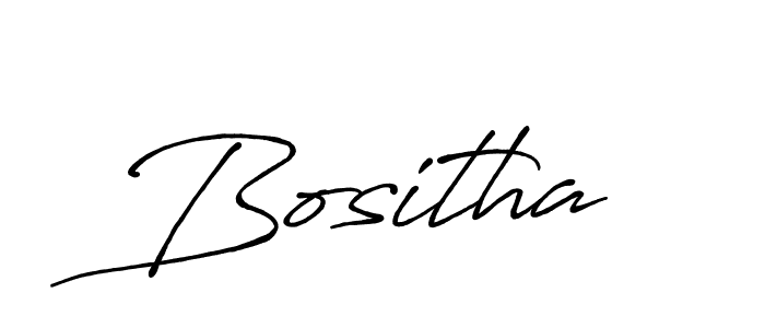You should practise on your own different ways (Antro_Vectra_Bolder) to write your name (Bositha) in signature. don't let someone else do it for you. Bositha signature style 7 images and pictures png