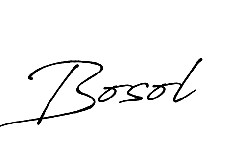 Best and Professional Signature Style for Bosol. Antro_Vectra_Bolder Best Signature Style Collection. Bosol signature style 7 images and pictures png