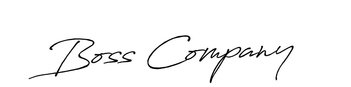 Also You can easily find your signature by using the search form. We will create Boss Company name handwritten signature images for you free of cost using Antro_Vectra_Bolder sign style. Boss Company signature style 7 images and pictures png