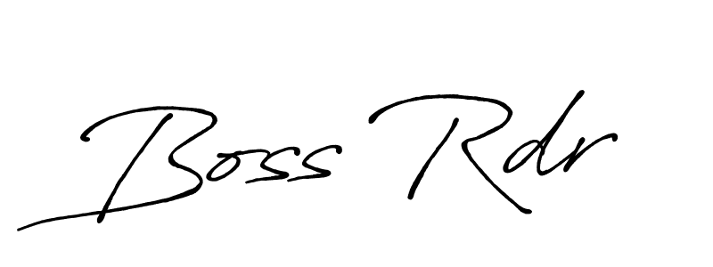 The best way (Antro_Vectra_Bolder) to make a short signature is to pick only two or three words in your name. The name Boss Rdr include a total of six letters. For converting this name. Boss Rdr signature style 7 images and pictures png