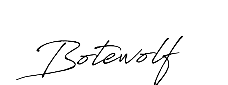 Best and Professional Signature Style for Botewolf. Antro_Vectra_Bolder Best Signature Style Collection. Botewolf signature style 7 images and pictures png