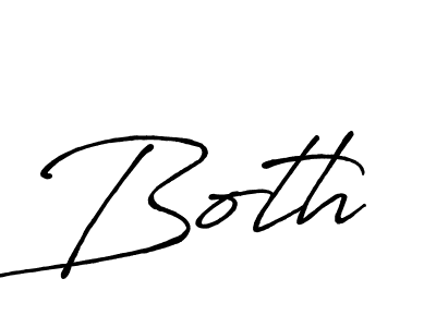 Similarly Antro_Vectra_Bolder is the best handwritten signature design. Signature creator online .You can use it as an online autograph creator for name Both. Both signature style 7 images and pictures png