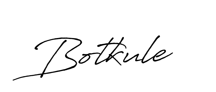 How to make Botkule signature? Antro_Vectra_Bolder is a professional autograph style. Create handwritten signature for Botkule name. Botkule signature style 7 images and pictures png