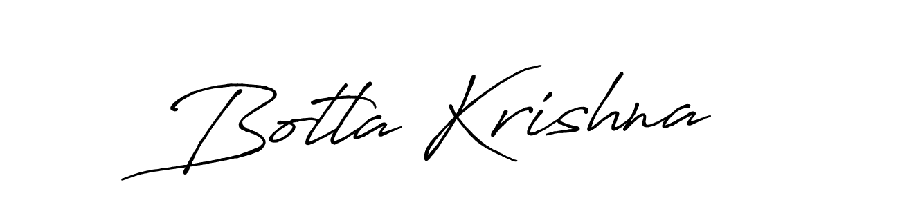 Botla Krishna stylish signature style. Best Handwritten Sign (Antro_Vectra_Bolder) for my name. Handwritten Signature Collection Ideas for my name Botla Krishna. Botla Krishna signature style 7 images and pictures png