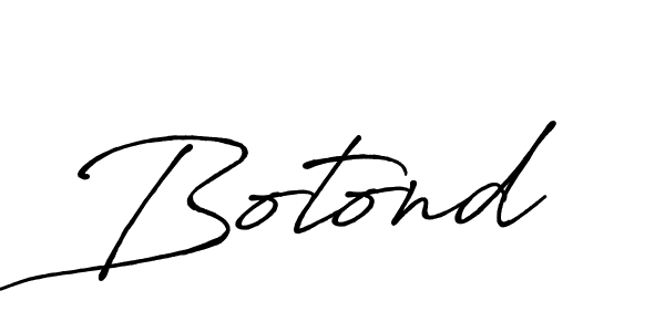 How to make Botond name signature. Use Antro_Vectra_Bolder style for creating short signs online. This is the latest handwritten sign. Botond signature style 7 images and pictures png