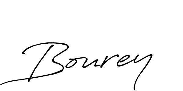 Make a beautiful signature design for name Bourey. With this signature (Antro_Vectra_Bolder) style, you can create a handwritten signature for free. Bourey signature style 7 images and pictures png