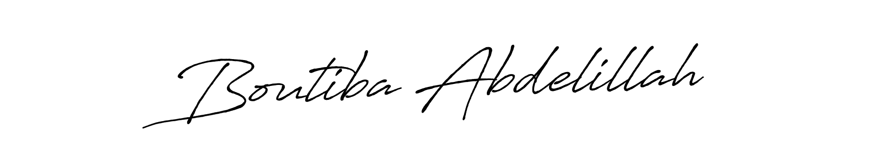 Make a short Boutiba Abdelillah signature style. Manage your documents anywhere anytime using Antro_Vectra_Bolder. Create and add eSignatures, submit forms, share and send files easily. Boutiba Abdelillah signature style 7 images and pictures png