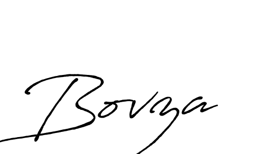 Antro_Vectra_Bolder is a professional signature style that is perfect for those who want to add a touch of class to their signature. It is also a great choice for those who want to make their signature more unique. Get Bovza name to fancy signature for free. Bovza signature style 7 images and pictures png