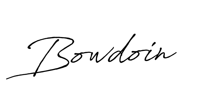 Bowdoin stylish signature style. Best Handwritten Sign (Antro_Vectra_Bolder) for my name. Handwritten Signature Collection Ideas for my name Bowdoin. Bowdoin signature style 7 images and pictures png