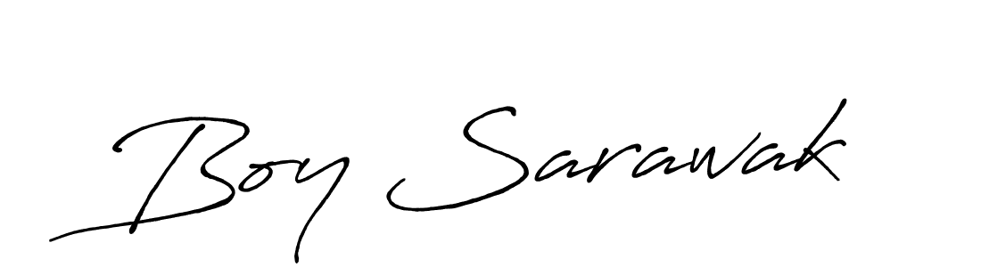 Also You can easily find your signature by using the search form. We will create Boy Sarawak name handwritten signature images for you free of cost using Antro_Vectra_Bolder sign style. Boy Sarawak signature style 7 images and pictures png