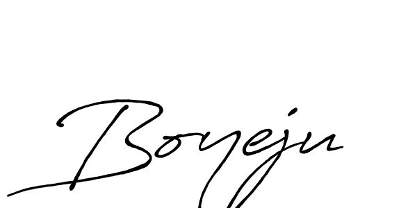 Similarly Antro_Vectra_Bolder is the best handwritten signature design. Signature creator online .You can use it as an online autograph creator for name Boyeju. Boyeju signature style 7 images and pictures png