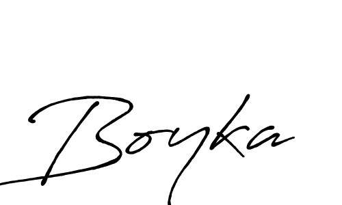 Once you've used our free online signature maker to create your best signature Antro_Vectra_Bolder style, it's time to enjoy all of the benefits that Boyka name signing documents. Boyka signature style 7 images and pictures png