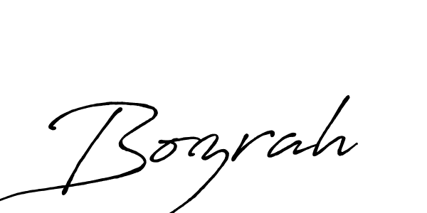 The best way (Antro_Vectra_Bolder) to make a short signature is to pick only two or three words in your name. The name Bozrah include a total of six letters. For converting this name. Bozrah signature style 7 images and pictures png