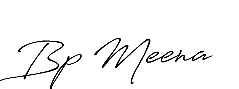 The best way (Antro_Vectra_Bolder) to make a short signature is to pick only two or three words in your name. The name Bp Meena include a total of six letters. For converting this name. Bp Meena signature style 7 images and pictures png