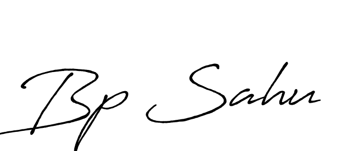 Use a signature maker to create a handwritten signature online. With this signature software, you can design (Antro_Vectra_Bolder) your own signature for name Bp Sahu. Bp Sahu signature style 7 images and pictures png
