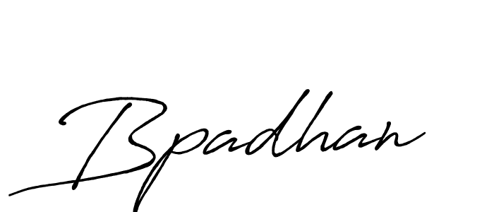 You should practise on your own different ways (Antro_Vectra_Bolder) to write your name (Bpadhan) in signature. don't let someone else do it for you. Bpadhan signature style 7 images and pictures png