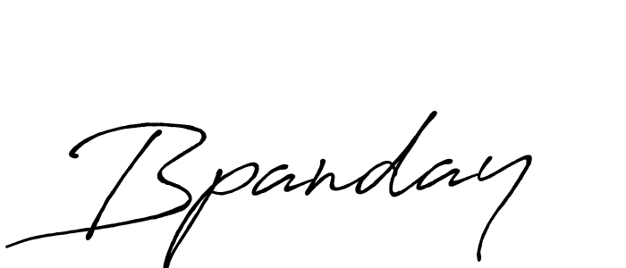 Create a beautiful signature design for name Bpanday. With this signature (Antro_Vectra_Bolder) fonts, you can make a handwritten signature for free. Bpanday signature style 7 images and pictures png