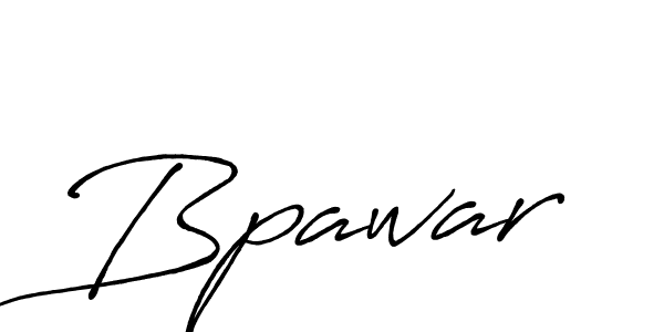 Design your own signature with our free online signature maker. With this signature software, you can create a handwritten (Antro_Vectra_Bolder) signature for name Bpawar. Bpawar signature style 7 images and pictures png