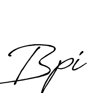 Make a beautiful signature design for name Bpi. With this signature (Antro_Vectra_Bolder) style, you can create a handwritten signature for free. Bpi signature style 7 images and pictures png