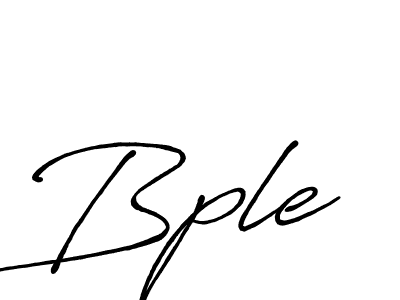 How to make Bple name signature. Use Antro_Vectra_Bolder style for creating short signs online. This is the latest handwritten sign. Bple signature style 7 images and pictures png