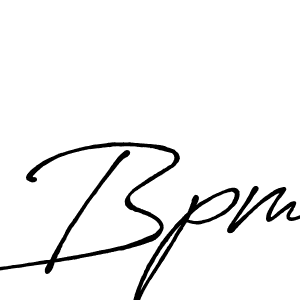 Similarly Antro_Vectra_Bolder is the best handwritten signature design. Signature creator online .You can use it as an online autograph creator for name Bpm. Bpm signature style 7 images and pictures png