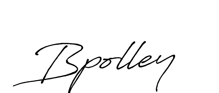 It looks lik you need a new signature style for name Bpolley. Design unique handwritten (Antro_Vectra_Bolder) signature with our free signature maker in just a few clicks. Bpolley signature style 7 images and pictures png