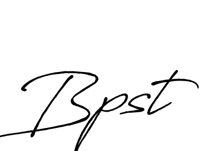 Create a beautiful signature design for name Bpst. With this signature (Antro_Vectra_Bolder) fonts, you can make a handwritten signature for free. Bpst signature style 7 images and pictures png