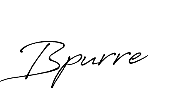 Design your own signature with our free online signature maker. With this signature software, you can create a handwritten (Antro_Vectra_Bolder) signature for name Bpurre. Bpurre signature style 7 images and pictures png