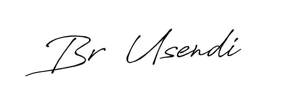 Make a beautiful signature design for name Br  Usendi. Use this online signature maker to create a handwritten signature for free. Br  Usendi signature style 7 images and pictures png