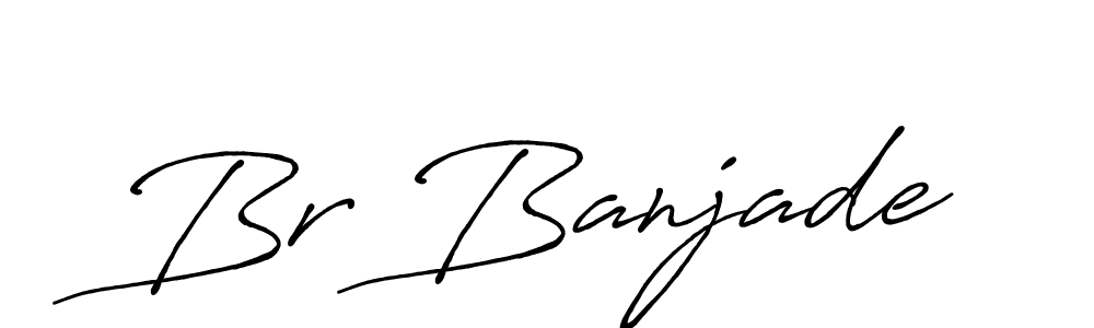 How to Draw Br Banjade signature style? Antro_Vectra_Bolder is a latest design signature styles for name Br Banjade. Br Banjade signature style 7 images and pictures png