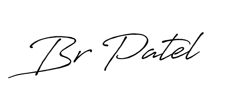 Design your own signature with our free online signature maker. With this signature software, you can create a handwritten (Antro_Vectra_Bolder) signature for name Br Patel. Br Patel signature style 7 images and pictures png