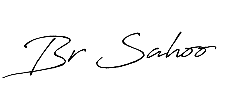 Use a signature maker to create a handwritten signature online. With this signature software, you can design (Antro_Vectra_Bolder) your own signature for name Br Sahoo. Br Sahoo signature style 7 images and pictures png