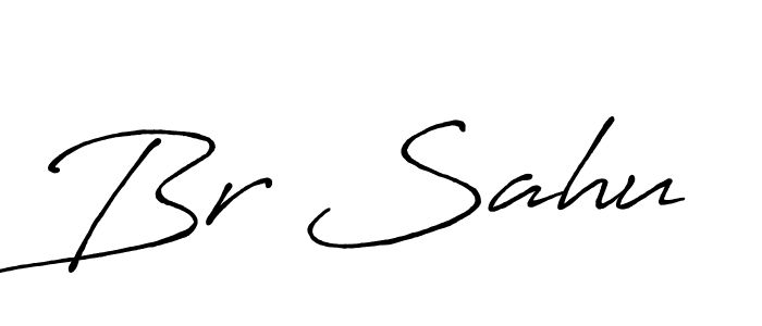 How to make Br Sahu signature? Antro_Vectra_Bolder is a professional autograph style. Create handwritten signature for Br Sahu name. Br Sahu signature style 7 images and pictures png