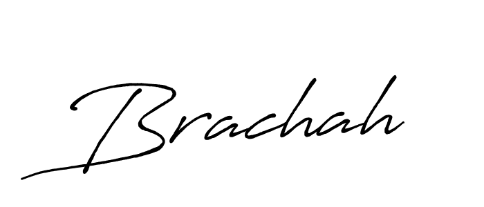 Brachah stylish signature style. Best Handwritten Sign (Antro_Vectra_Bolder) for my name. Handwritten Signature Collection Ideas for my name Brachah. Brachah signature style 7 images and pictures png