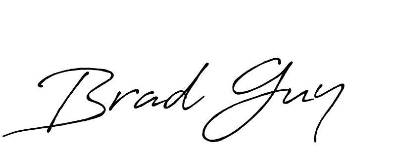Design your own signature with our free online signature maker. With this signature software, you can create a handwritten (Antro_Vectra_Bolder) signature for name Brad Guy. Brad Guy signature style 7 images and pictures png