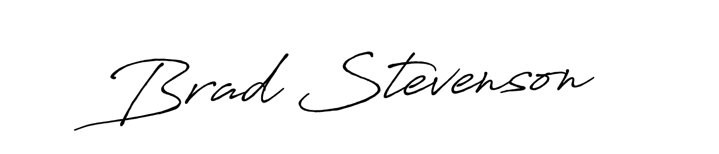 Design your own signature with our free online signature maker. With this signature software, you can create a handwritten (Antro_Vectra_Bolder) signature for name Brad Stevenson. Brad Stevenson signature style 7 images and pictures png