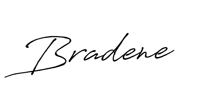 Also we have Bradene name is the best signature style. Create professional handwritten signature collection using Antro_Vectra_Bolder autograph style. Bradene signature style 7 images and pictures png