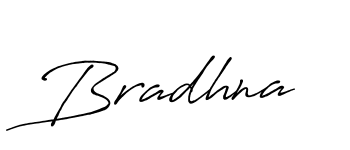 Make a beautiful signature design for name Bradhna. With this signature (Antro_Vectra_Bolder) style, you can create a handwritten signature for free. Bradhna signature style 7 images and pictures png