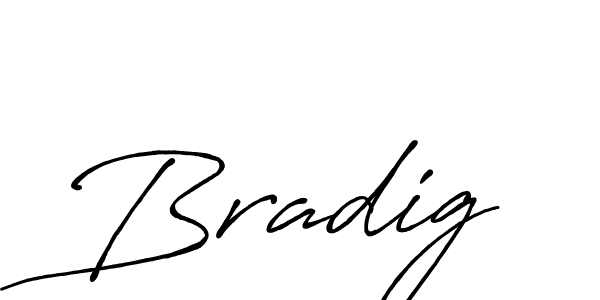 It looks lik you need a new signature style for name Bradig. Design unique handwritten (Antro_Vectra_Bolder) signature with our free signature maker in just a few clicks. Bradig signature style 7 images and pictures png