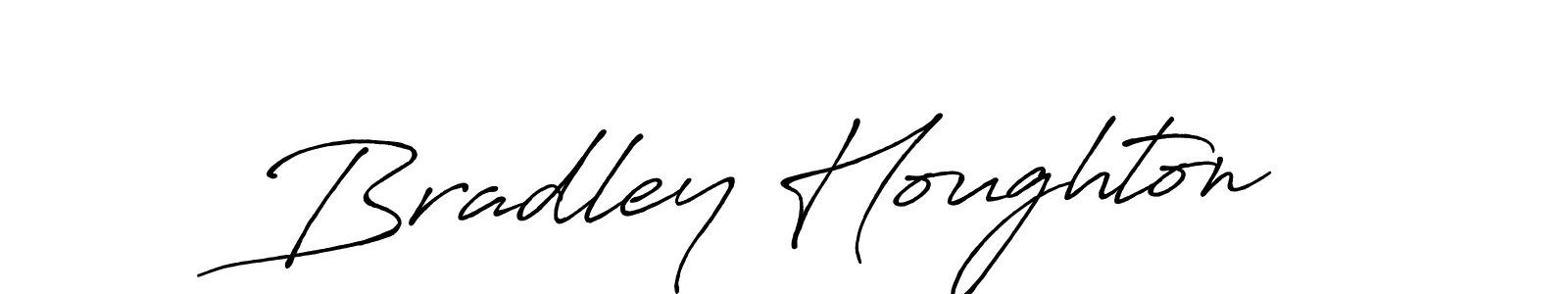 Bradley Houghton stylish signature style. Best Handwritten Sign (Antro_Vectra_Bolder) for my name. Handwritten Signature Collection Ideas for my name Bradley Houghton. Bradley Houghton signature style 7 images and pictures png