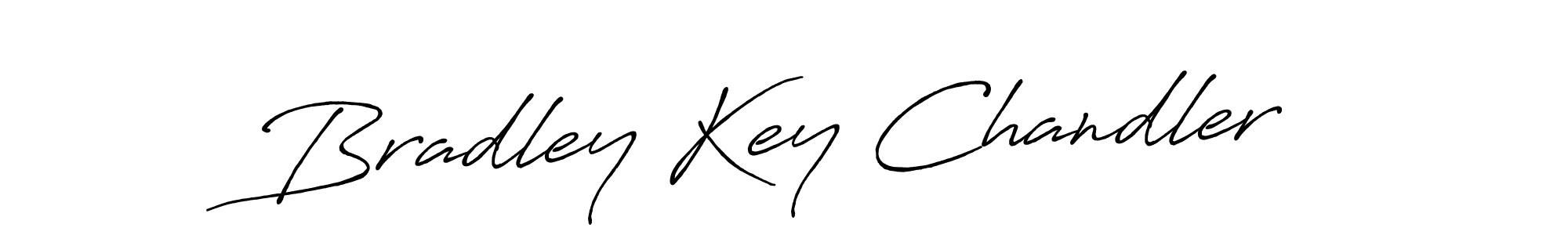 Make a beautiful signature design for name Bradley Key Chandler. With this signature (Antro_Vectra_Bolder) style, you can create a handwritten signature for free. Bradley Key Chandler signature style 7 images and pictures png