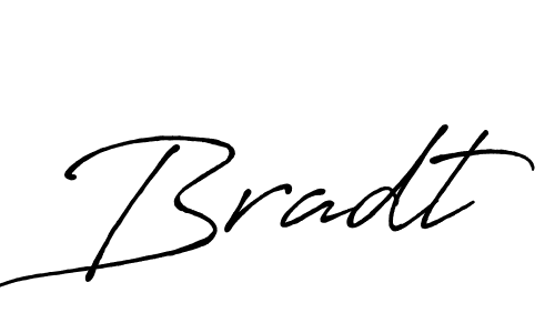 Use a signature maker to create a handwritten signature online. With this signature software, you can design (Antro_Vectra_Bolder) your own signature for name Bradt. Bradt signature style 7 images and pictures png