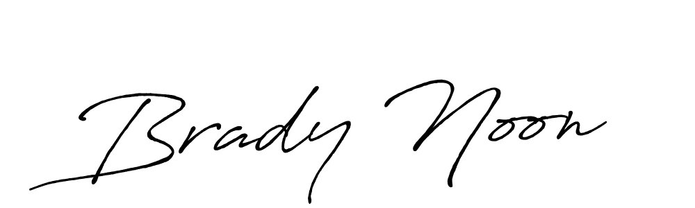 Once you've used our free online signature maker to create your best signature Antro_Vectra_Bolder style, it's time to enjoy all of the benefits that Brady Noon name signing documents. Brady Noon signature style 7 images and pictures png