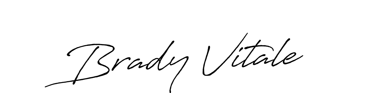 How to make Brady Vitale signature? Antro_Vectra_Bolder is a professional autograph style. Create handwritten signature for Brady Vitale name. Brady Vitale signature style 7 images and pictures png
