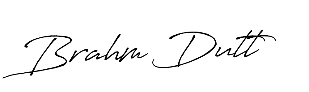 Also we have Brahm Dutt name is the best signature style. Create professional handwritten signature collection using Antro_Vectra_Bolder autograph style. Brahm Dutt signature style 7 images and pictures png